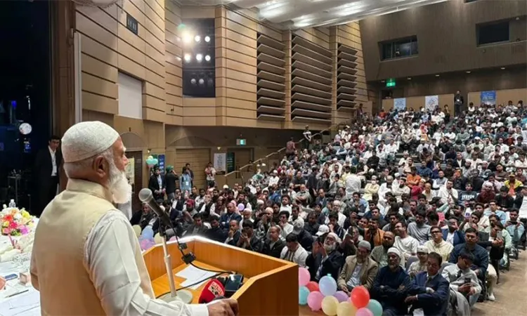 Jamaat Ameer Dr. Shafiqur Rahman Receives Civic Reception in Tokyo
