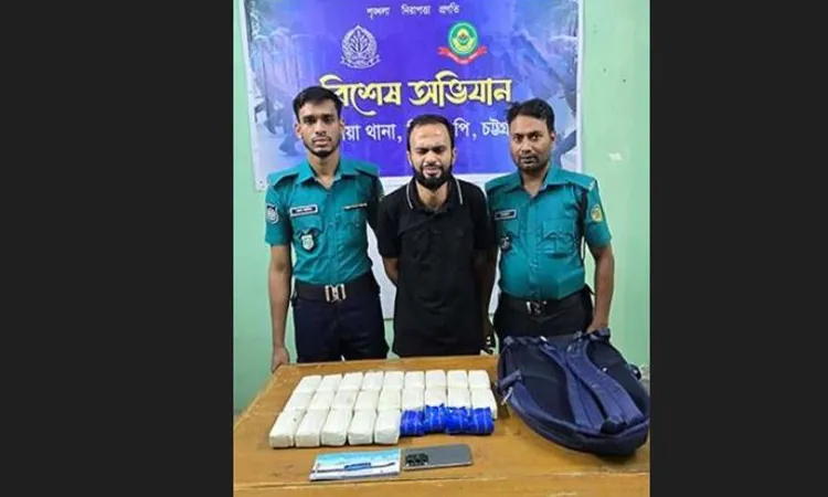Youth Arrested with 50,000 Yaba Pills in Chattogram