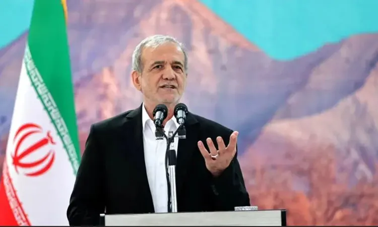 President Masoud Pezeshkian. Photo: Collected