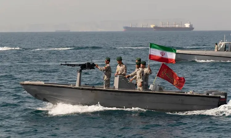 Iran claims strikes on Qeshm Island.