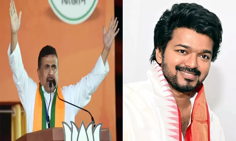 Suvendu Adhikari and Thalapathy Vijay will take CM oath Tomorrow.