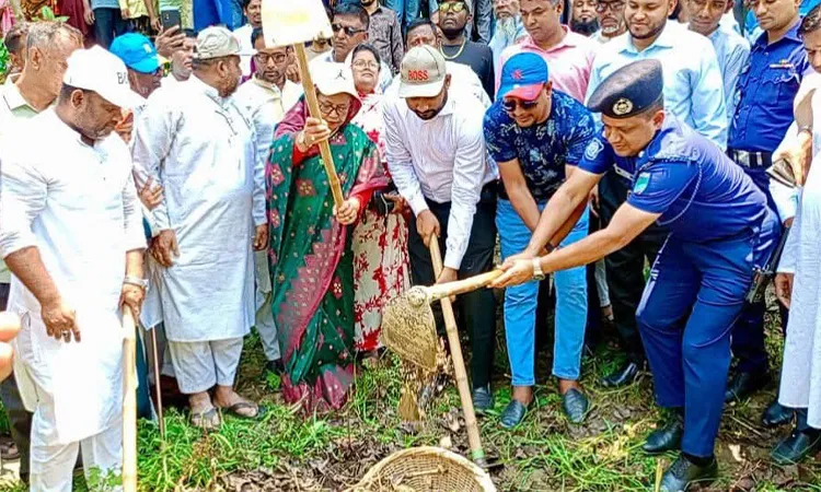 Farida Yasmin MP Launches Zia Canal Excavation in Bheramara