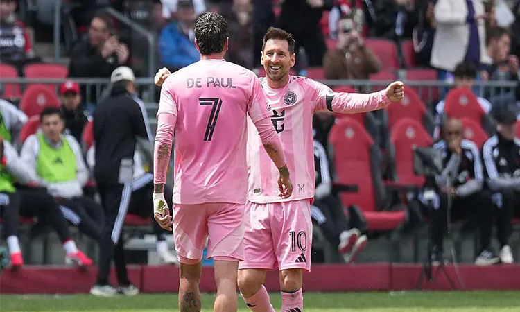 Messi sets MLS record as Inter Miami beat Toronto FC 4-2