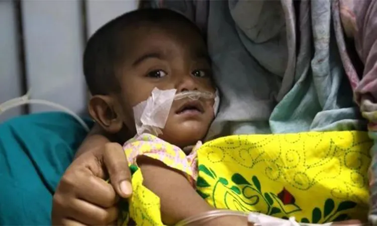 Six More Children Die with Measles Symptoms Death Toll Reaches 350