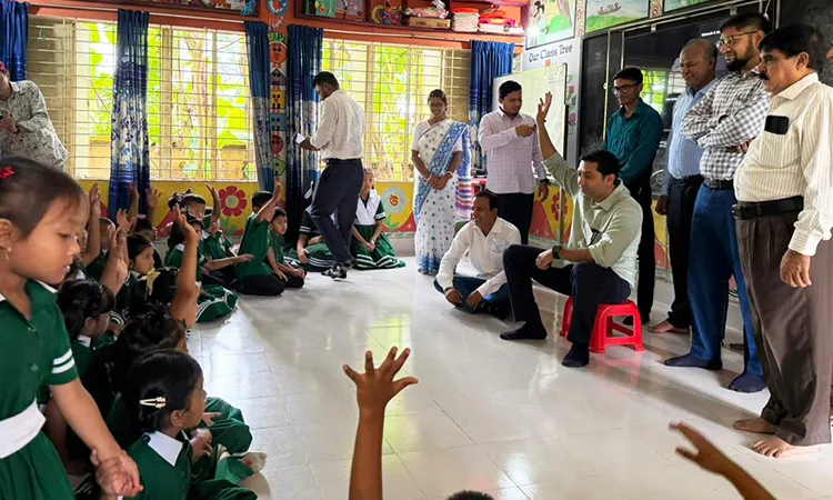 Bobby Hajjaj Praises Nunarbil Model School During Lama Visit