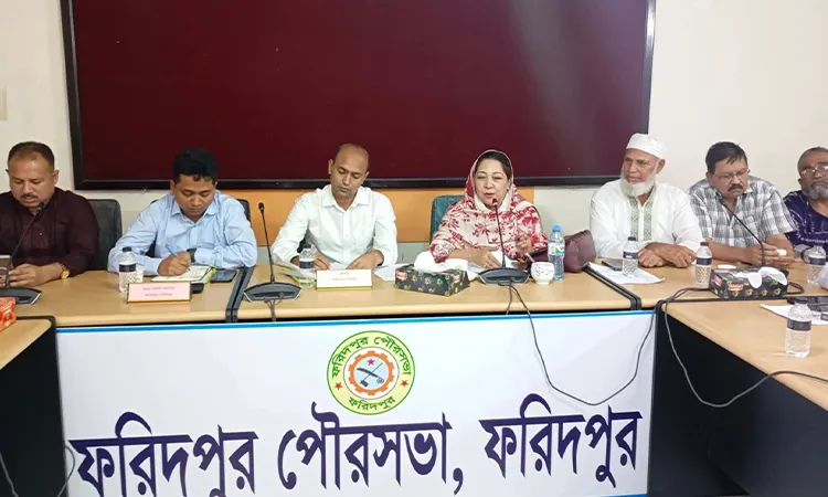 MP Nayab Yusuf Outlines 'Clean City' Vision for Faridpur by 2030