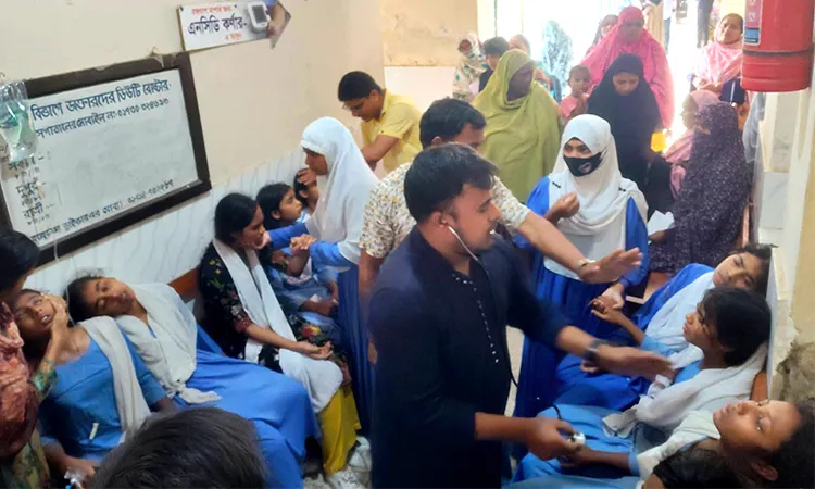 65 Students Hospitalized in Ishwardi After Mass Illness