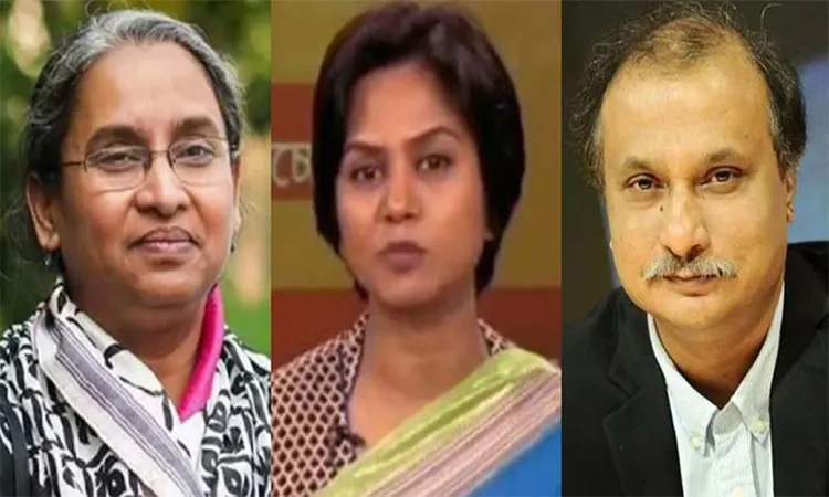 Dipu Moni, Journalists Babu and Rupa Produced Before ICT