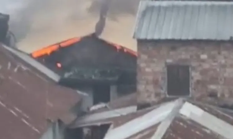 Unlicensed Shoe Factory Gutted by Fire in Tongi