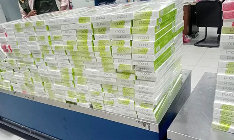 Contraband Cigarettes and Banned Cream Seized at Chattogram Airport