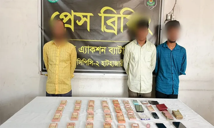 3 Arrested With Fake Notes Worth Tk 113,600 in Chittagong