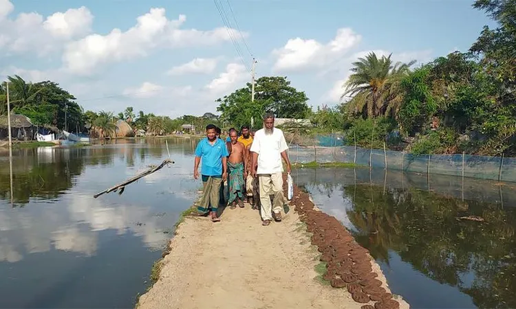 Katabunia Residents Struggle with Neglected Roads and Bamboo Bridges in Paikgachha