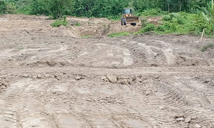 Hill Cutting in Lama for Brick Kiln Sparks Landslide Fears