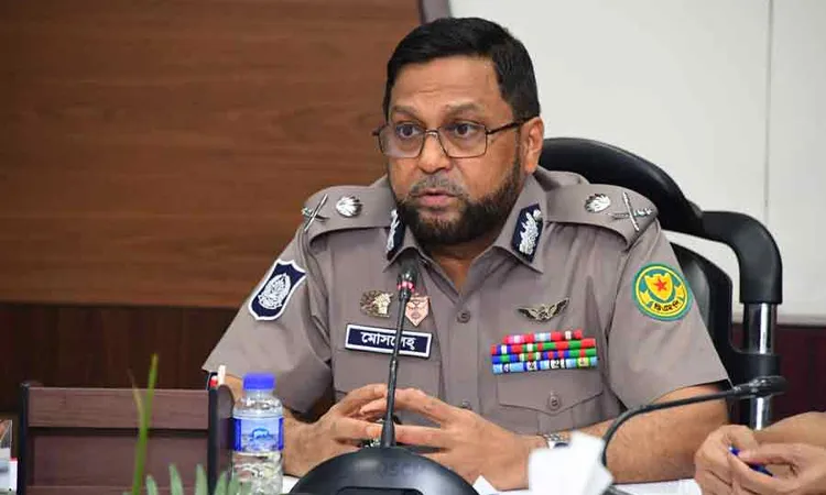 DMP Commissioner Mosleh Uddin Ahmed