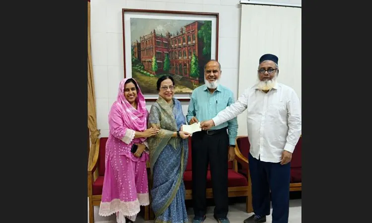 DU Botany Alumna Donates Tk 5 Lakh for Student Fund
