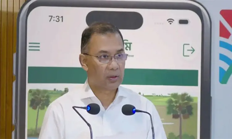 PM Tarique Rahman Launches Digital Land Services Fair