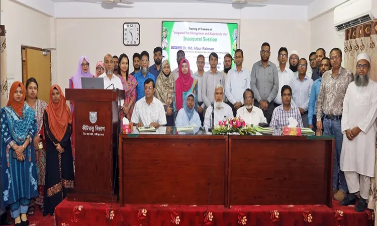3-Day Workshop on Integrated Pest Management Begins at BARI