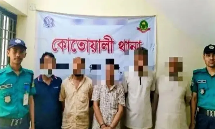 5 Convicted Fugitives Arrested by Kotwali Police in Chattogram