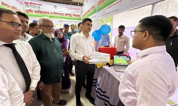 3-Day Land Service Fair Begins in Pabna