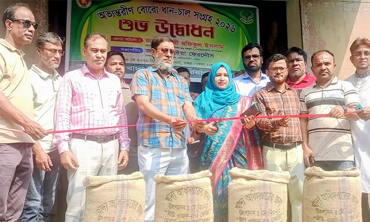 Boro Paddy Procurement Drive Begins in Sariakandi, Bogura
