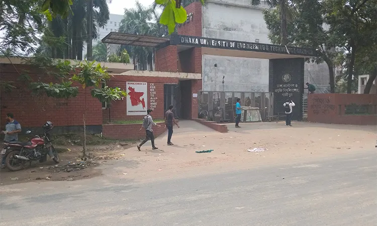 Most students vacated the residential halls on Tuesday night.