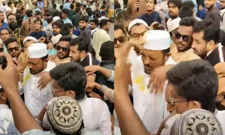 Three people were injured in the ensuing clash, sparking a heated dispute between the NCP and the student political wing, Chhatra Dal.