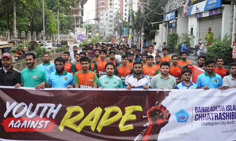 Chhatrashibir Holds Chattogram Rally Against Child Rape