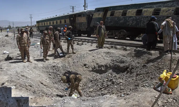 More than 50 others were injured in the attack, which occurred near the Chaman Pattak railway signal.