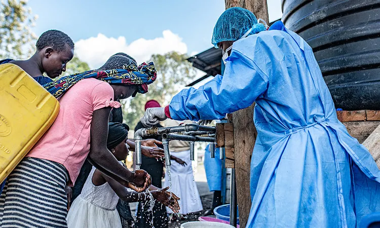 A rapidly escalating outbreak of the rare Bundibugyo Ebola strain in East Africa.