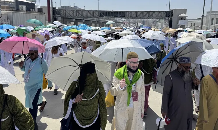More than 1.5 million international pilgrims have safely arrived in the tent city of Mina.