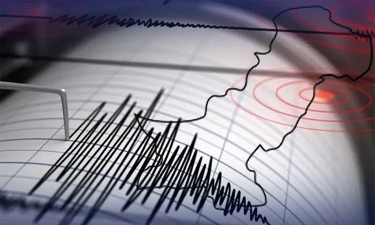 A 4.8-magnitude earthquake occurred at 7:06 PM on Tuesday.