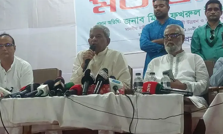 BNP Secretary General Mirza Fakhrul Islam Alamgir addressed local journalists.