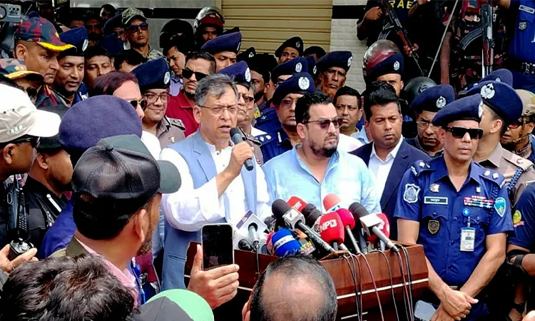 Home Minister Salahuddin Ahmed announces a massive joint law enforcement operation to clear criminal sanctuaries in Jungle Salimpur, Chattogram.