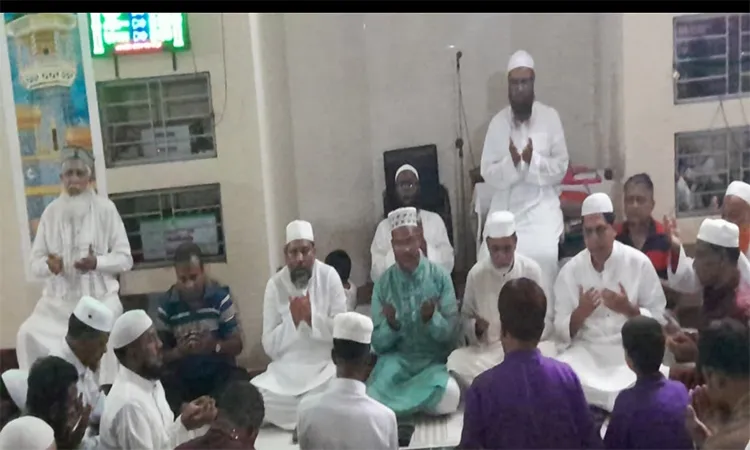 Special prayers and milad mahfils were held across mosques in Gazipur’s Basan Thana.