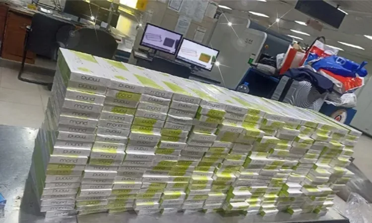 Tk 3.4m Cigarette Haul at Chattogram Airport Seized
