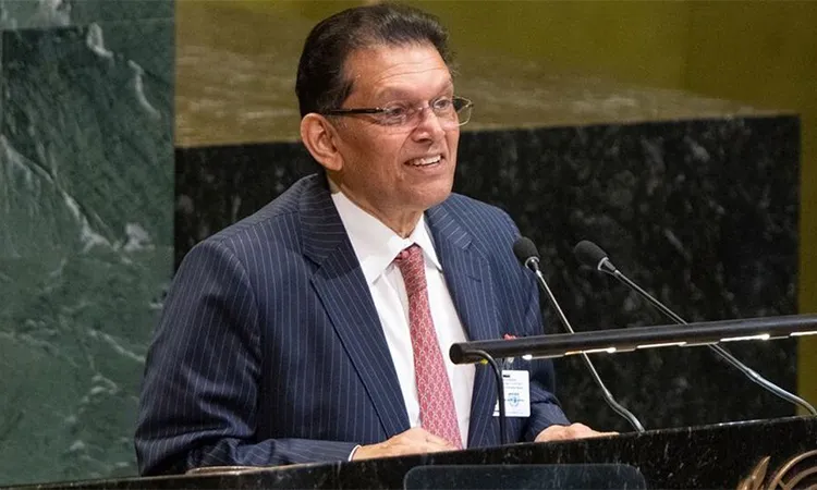 Khalilur Rahman Presents 6-Point Action Plan at UN