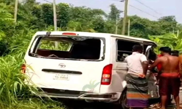 Ambulance-Bus Collision in Narail Kills Two, Including Wife Bringing Husband's Body Home