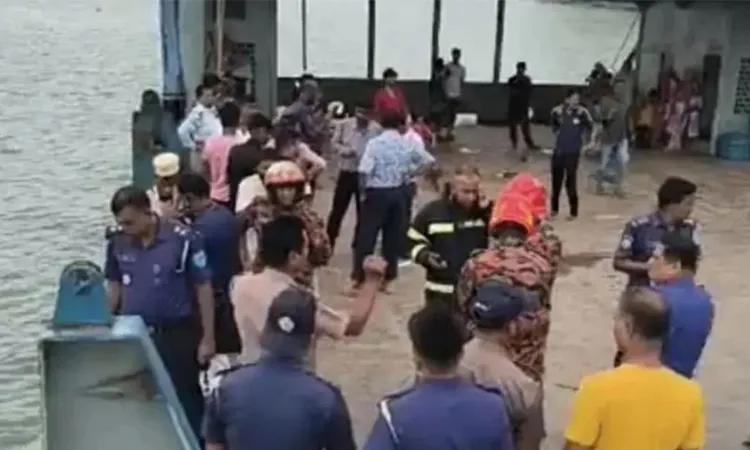 Passenger Bus Plunges into Padma River at Daulatdia; Casualties Feared