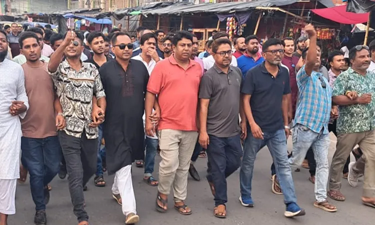 Narail Jubo Dal Rally Welcomes New Central Committee