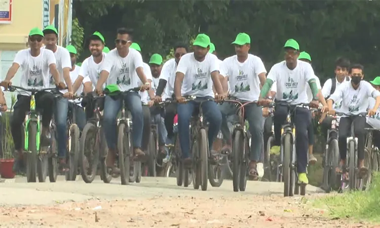 Pabna Cycle Rally Promotes Green Energy on Environment Day