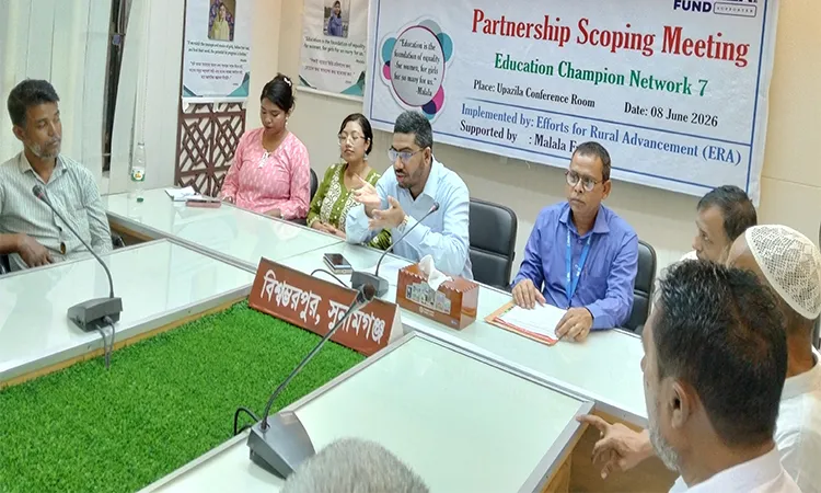 Bishwambarpur Meeting Supports Girls' Education