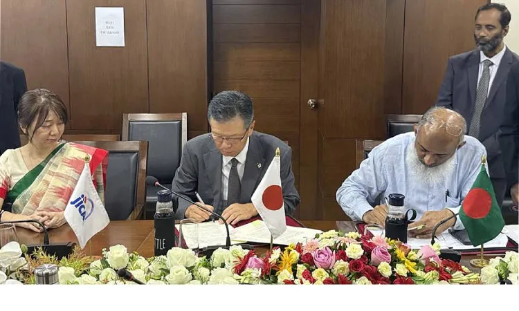 The Economic Relations Division (ERD) signed two documents related to the soft loan with Japan on Tuesday, the Japanese Embassy in Dhaka said in a media statement.