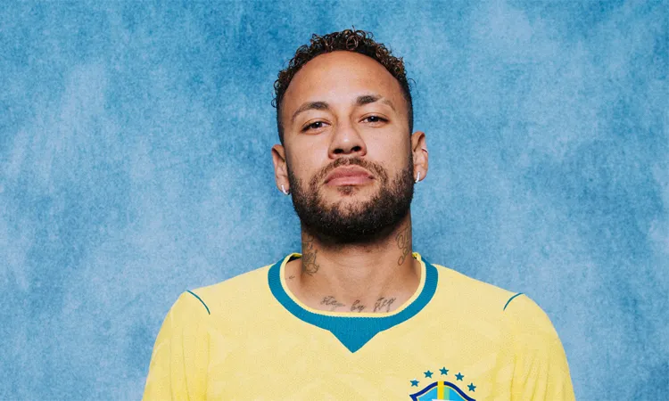 The 34-year-old Brazil's all-time record scorer Neymar Jr.