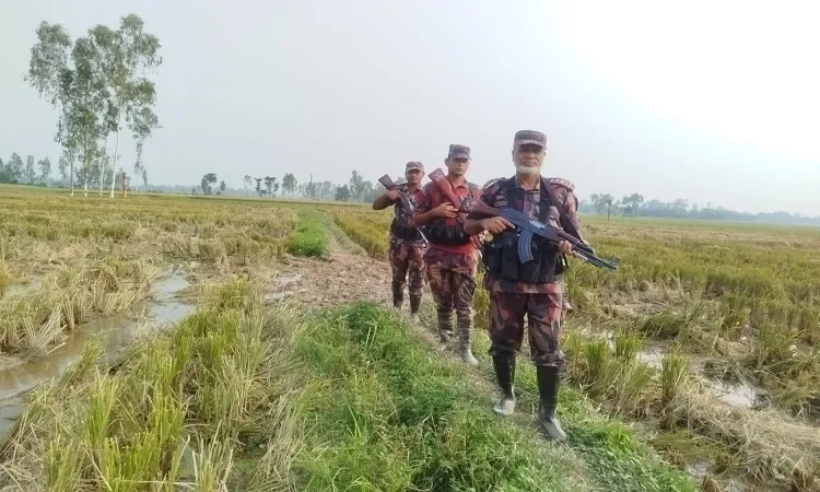 Strict surveillance by BGB members in Border areas and Warning to villagers.