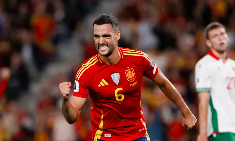 Arsenal midfielder Mikel Merino is ready to aid Spain’s pursuit of a second FIFA World Cup title.