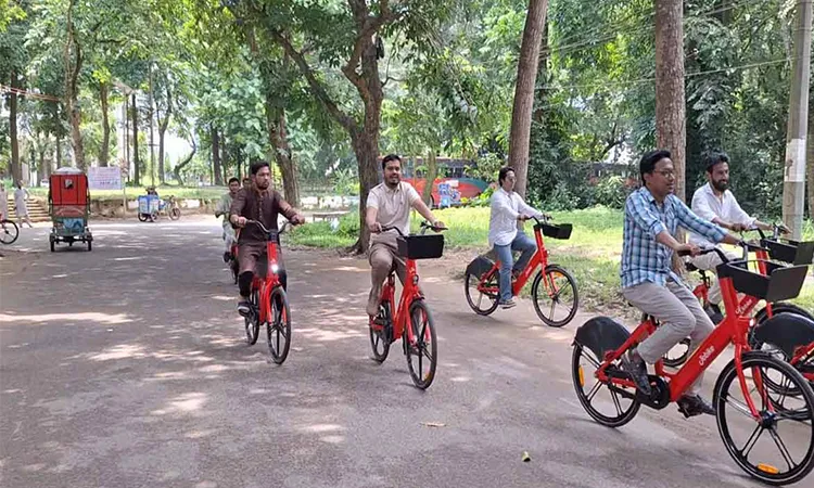 Jobike Re-Launches E-Bike Service at Chittagong University
