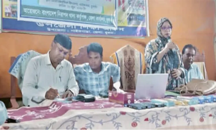 The event focused on educating young students about the dangers of contaminated food, the importance of avoiding junk food and the fundamentals of proper hygiene.