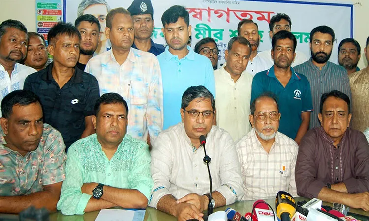 Mir Shahe Alam announced a special grant of Tk 1 crore for the development and modernisation of Bogura Press Club.