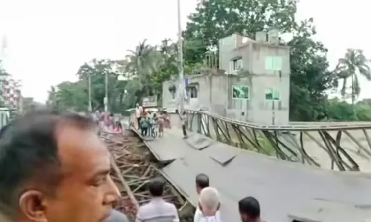 Sand-Laden Truck, Easy Bike and Bicycle Fall into Canal, At Least 5 Injured