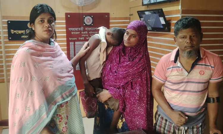 Narail UNO Shammi Kaiser Supports Disabled Family in Lohagara